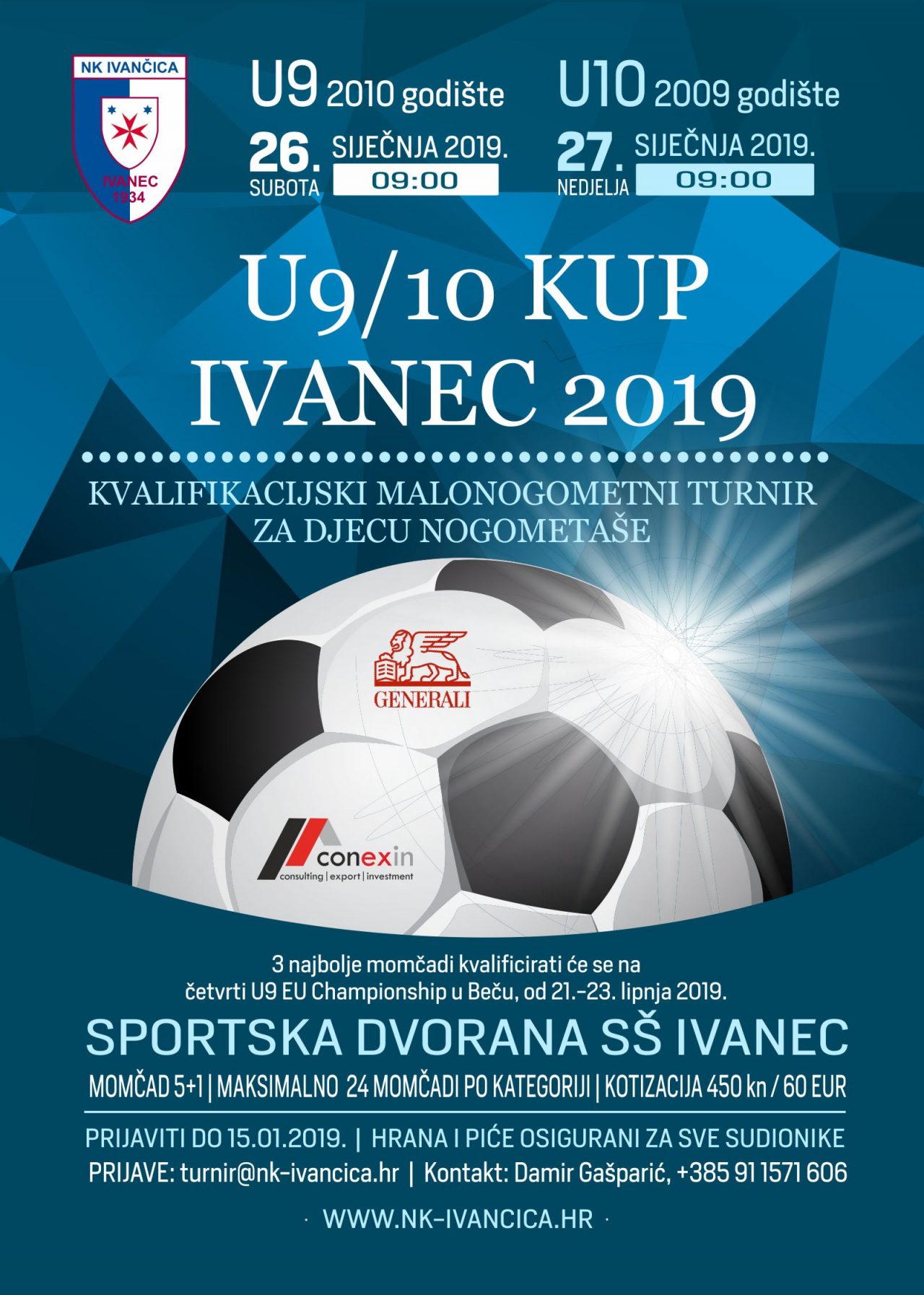 Plakat U9-10 KUP Ivanec 2019